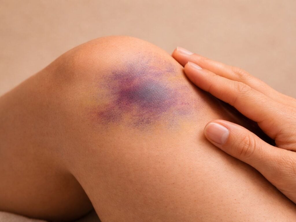 immortelle essential oil for bruises and hematomas